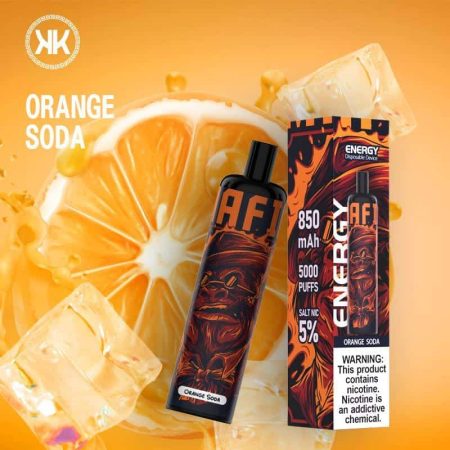 Energy Orange Soda 5000 Puffs Disposable