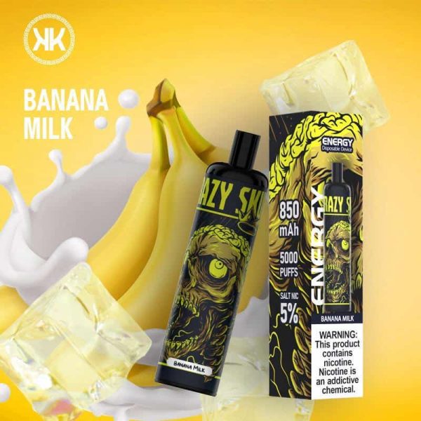 Energy Banana Milk 5000 Puffs