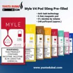 Myle V4 Pod disposable vape 50mg Pre-filled