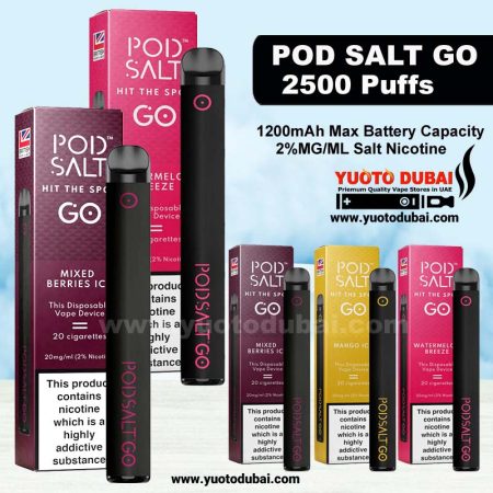 Pod Salt Go Disposable vape 2500 puffs