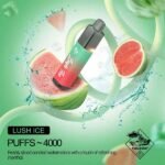 Tugboat Mega Flow Lush Ice 4000 Puffs