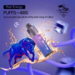 Tugboat Mega Flow Red Energy 4000 Puffs