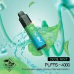Tugboat Mega Flow Cool Mint 4000 Puffs