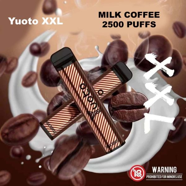 Yuoto XXL Milk Coffee 2500 puffs