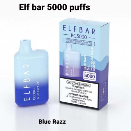 Elf Bar 5000 Puffs Disposable vape dubai
