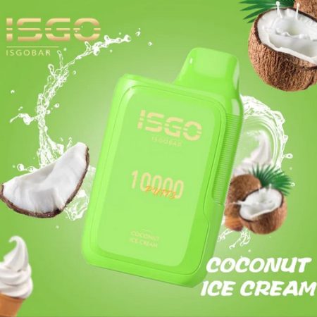 ISGO BAR 10000 Puffs Coconut Ice Cream