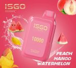 ISGO BAR 10000 Puffs Peach Mango Watermelon