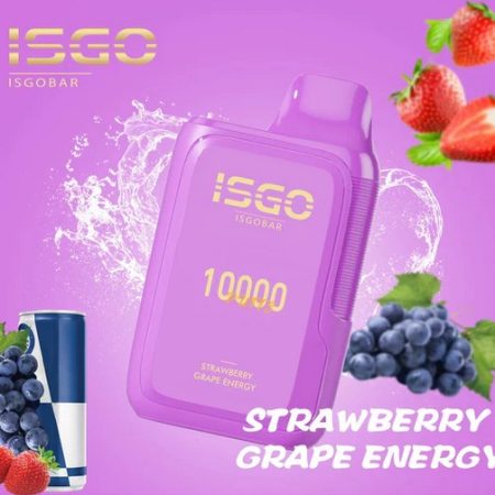 ISGO BAR 10000 Puffs Strawberry Grape Energy