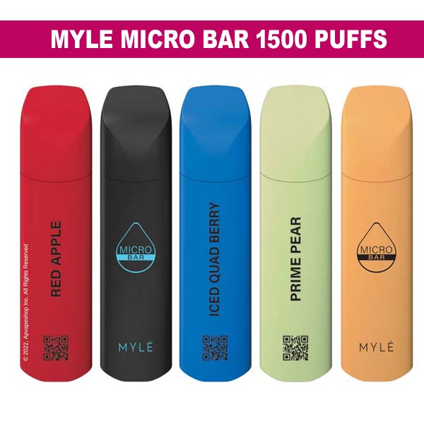 Myle Micro Bar 1500 Puffs Disposable vape_2