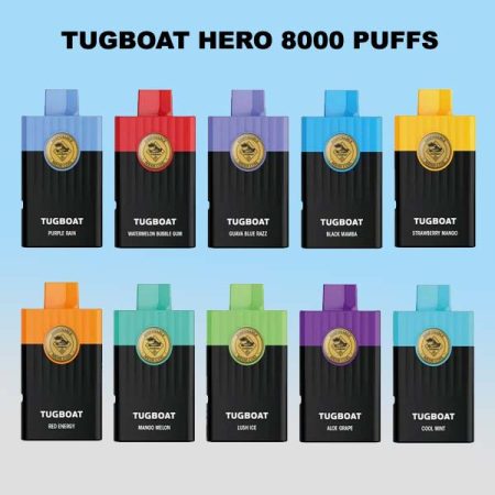 Tugboat Hero 8000 puffs