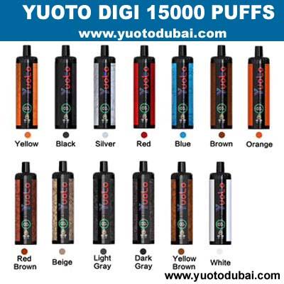 Yuoto DIGI 15000 Puffs Dual Mesh Disposable